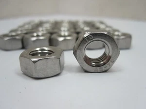 (250) M8-1,25 dadi esazionali metrica acciaio inox A2-70 quantità di 250 - Foto 1 di 2