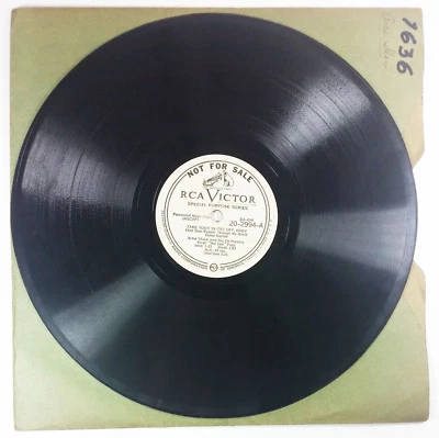 Artie Shaw Lena Horne Love Me A Little Take Your Shoes Off Record 10in Vintage  - Image 1 of 3