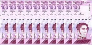 Billete VENEZUELA 100 DIGITALES 10 piezas 2021 UNC 1.000 millones de bolívares VENDEDOR EE. UU. - Imagen 1 de 4