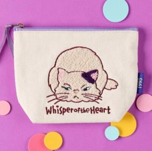 Studio Ghibli (Whisper of the Heart) Sagara Embroidery Pouch Two Paths - Picture 1 of 9