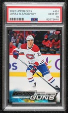 2022-23 Upper Deck Series 2 Young Guns Juraj Slafkovsky PSA 10 GEM MT Rookie RC