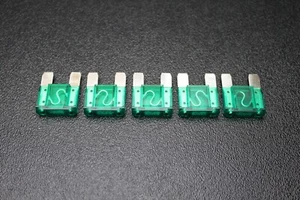 5 PACK MAXI 30 AMP FUSE BLADE STYLE CAR BOAT AUTOMOTIVE AUTO HOLDER FUSES EE - Picture 1 of 8