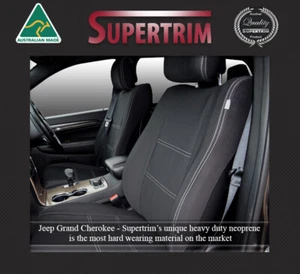 Front & Rear seat covers fit Jeep Grand Cherokee SRT waterproof premium neoprene - Bild 1 von 12