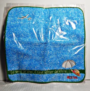 The Wind Rises Beautiful HAND TOWEL/HANDKERCHIEF 2013 MOVIE CAMPAIGN PIECE MIP - Picture 1 of 6
