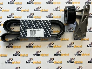 Drive Fan Idler Pulley & Belt for Land Rover Defender TD5 with Air Con - Picture 1 of 3