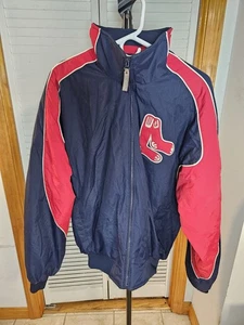 Chaqueta de bombardero majestuosa de colección 1967 Serie Mundial Boston Red Sox azul satinado MLB - Imagen 1 de 6