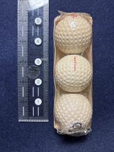 3 unused Golf balls with Pure Oil Co. logo - Picture 1 of 5