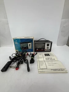 Vintage Sears Engine Analyzer 28-21423 with 5 Cables in Box Excellent Condition - Picture 1 of 22