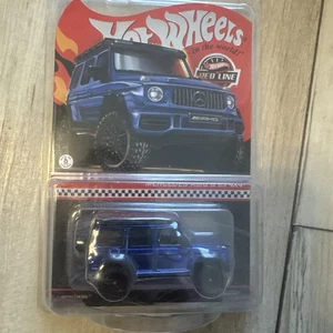 Hot Wheels Collectors RLC MERCEDES-AMG G 63 4X4 ~ Spectra Blue ~ #18947 ~ NIP - Picture 1 of 2