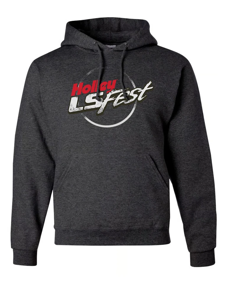 Holley 10405-MDHOL LS Fest Distressed Logo Hoodie - Image 1 of 1