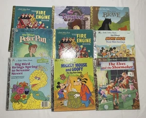 Little Golden Books Lot of 57 VTG Illustrated Hardcovers Children's Literature - Picture 1 of 8