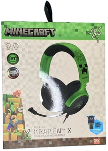 Razer Kraken V4 X Minecraft Edition - USB, PS5 & Switch Compatible - Picture 1 of 4