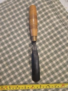 Vintage J.B. Addis 1” No16 Carving Curved Gouge 10 Prize Medals - Picture 1 of 9