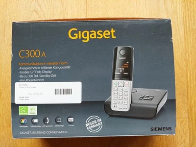 Siemens Gigaset C 300A mit Anrufbeantworter gebraucht - Bild 1 von 4