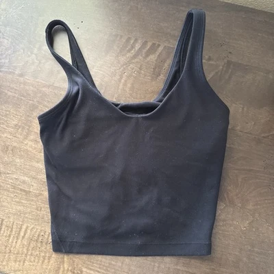 Sutiã feminino LULULEMON tamanho 0 alinhamento prateleira cropped Nulu roupa ativa regata W1CW4S 0 - Imagem 1 de 3