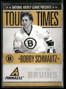 2010-11 Panini Pinnacle Tough Times Bobby Schmautz Boston Bruins #BS - Imagen 1 de 2
