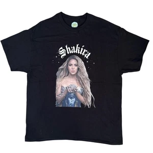 Shakira North America Concert T-Shirt Black Unisex XL Las Mujeres Ya No Lloran T - Picture 1 of 3