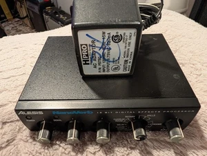 Alesis Nanoverb Reverb Effects Processor with 9 volt AC power supply - Picture 1 of 7