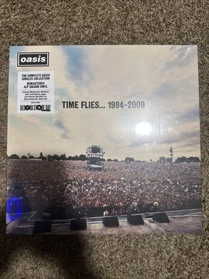 OASIS Time Flies 1994-2009 (4LP MULTICOLOR VINYL BOX, RSD 2025) SEALED #4518 - Image 1 of 4