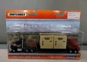 New 2010 Matchbox MBX Super Convoy MBX CAB AND CRATE HAULER - Picture 1 of 3