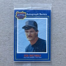 Don Mattingly/Wally Joyner 1990 Jumbo Sunflower Seeds Autograph Series - Sealed!