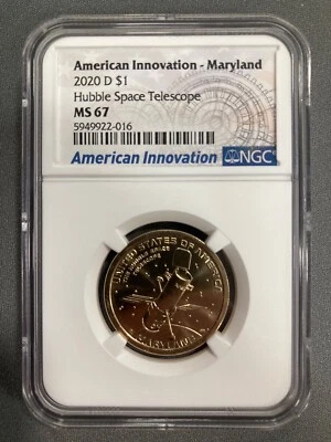 2020D American Innovations Maryland - NGC MS 67 - Image 1 of 2
