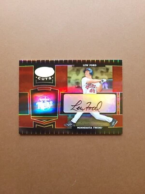 2004 Leaf Certified Cuts Lew Ford #116 Marble Red Signatures /100  - Image 1 of 4