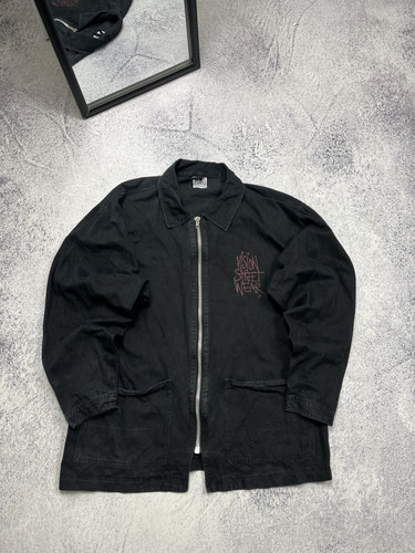 Giacca Coach Vintage Anni 90 Vision Streetwear Zip Disegnata Negli USA Rarissima Taglia L