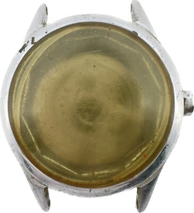 Orologio da polso vintage Keystone Elgin cassa per 28 mm 3/0 taglia cromato USA - Foto 1 di 4