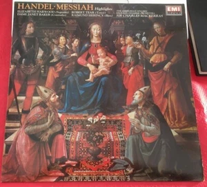 English Chamber & Mackerras "Handel: Messiah Highlights" EMI UK Vinyl LP EX/EX - Picture 1 of 8