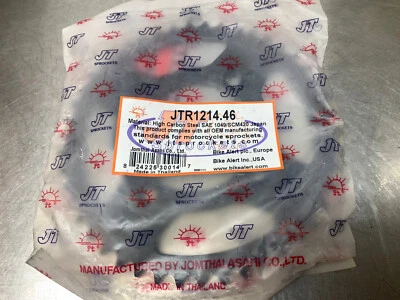 Piñón trasero de acero JT JTR1214.46 46T Honda XR80R CRF80 1985-2013 XR 80 CRF Foto 1 de 2