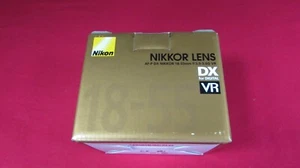 NEW! NIKON NIKKOR LENS AF-P DX NIKKOR 18-55mm f/3.5-5.6G VR 18-55 - Picture 1 of 2