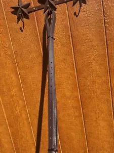 BOBBY'S ENGLISH TACK MAHOGANY 52" ENGLISH STIRRUP LEATHERS BROWN - Picture 1 of 4