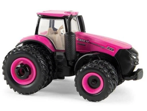 1/64 Pink Case IH AFS Connect Magnum 340 W/ Front & Rear Duals ZFN44335  44335 - Image 1 of 1