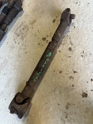 1973 1981 1987 88 CHEVROLET GMC K20 K10 K1500 FRONT DRIVESHAFT 22-1/2"-24-1/2" - Image 1 of 4