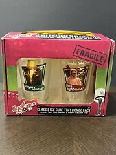 A Christmas Story Glasses & Rubber Ice Cube Tray Combo Fragile New