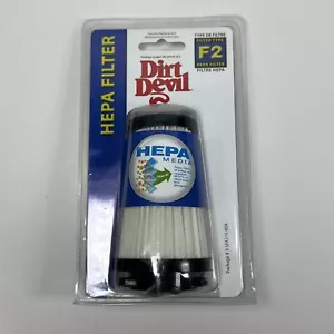 Filtro HEPA DIRT DEVIL F2 genuino filtro de repuesto para aspiradora de 4,5" nuevo - Imagen 1 de 3