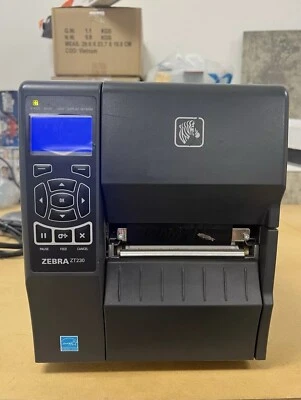 Zebra ZT230 DT Label Printer ZT23042-D31100FZ USB/Serial/Parallel Peel & Present - Image 1 of 4