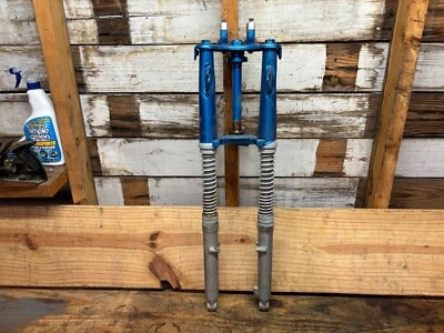 Horquillas delanteras Honda CL70 1970 triple orejas de árbol CL 70 Foto 1 de 4