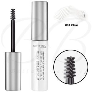 RIMMEL Wonder'full Brow Clear Long Lasting Brow Styling Gel 4.5ml - 004 Clear - Picture 1 of 7