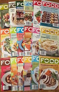 Everyday Food, from The kitchen of Martha Stewart Mags Lot Of 18 From 2003-2012