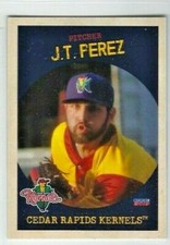 2019 Cedar Rapids Kernels (Class A-Minnesota Twins) J.T. Perez