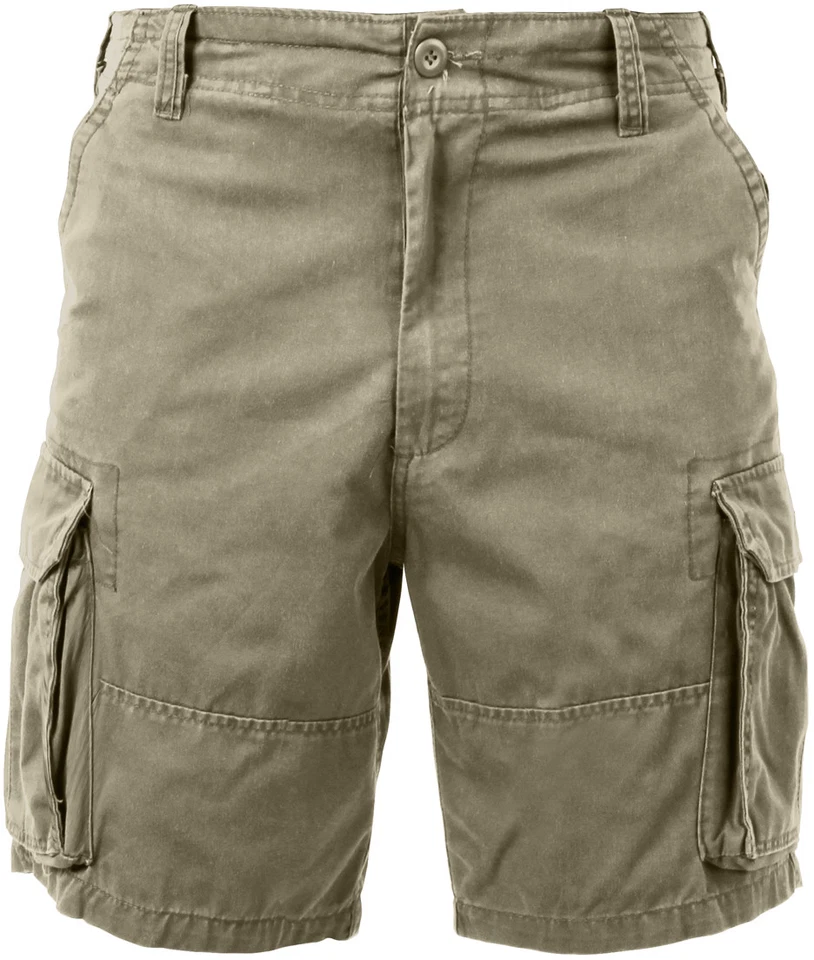 Pantalones Cortos de Carga Rothco Camuflaje Lavado Paracaidista Militar Camuflaje Táctico Ejército Foto 1 de 1