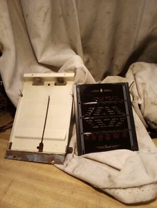 Vintage Bush Ac11 Tube Radio Dial Glass And Back Indicatortor - Picture 1 of 5