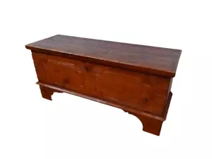 Piccola cassapanca rustica in abete - arte povera - baule - fine 800 - Foto 1 di 12