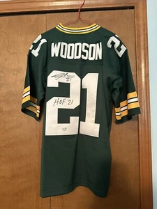 Charles Woodson Signed/Autographed M&N Jersey W/HOF Fanatics Green Bay Packers - Picture 1 of 8