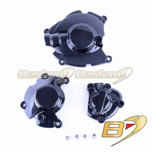 Yamaha 2015-2021 R1 R1S R1M FZ10 Carbon Fiber Engine Case Cover Set - Picture 1 of 1