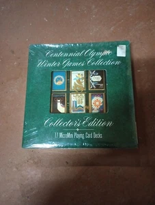 1996 Centennial Olympic Winter Games Mini Playing Card Collection Complete - Imagen 1 de 2