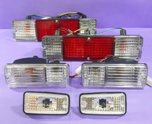 SUZUKI JIMNY SAMURAI SIERRA TAIL LIGHT+SIDE AND FRONT TURN SIGNAL LAMPS CRYSTAL - Picture 1 of 4