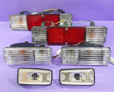 SUZUKI JIMNY SAMURAI SIERRA TAIL LIGHT+SIDE AND FRONT TURN SIGNAL LAMPS CRYSTAL Foto 1 de 4